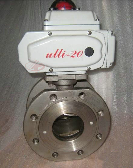 Q971F電(dian)動(dòng)對夾球閥