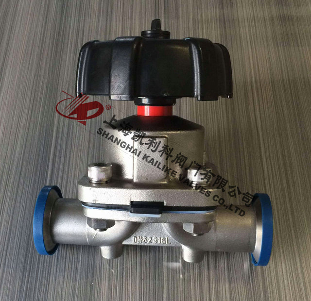 G81F衛生(sheng)級卡箍隔膜閥