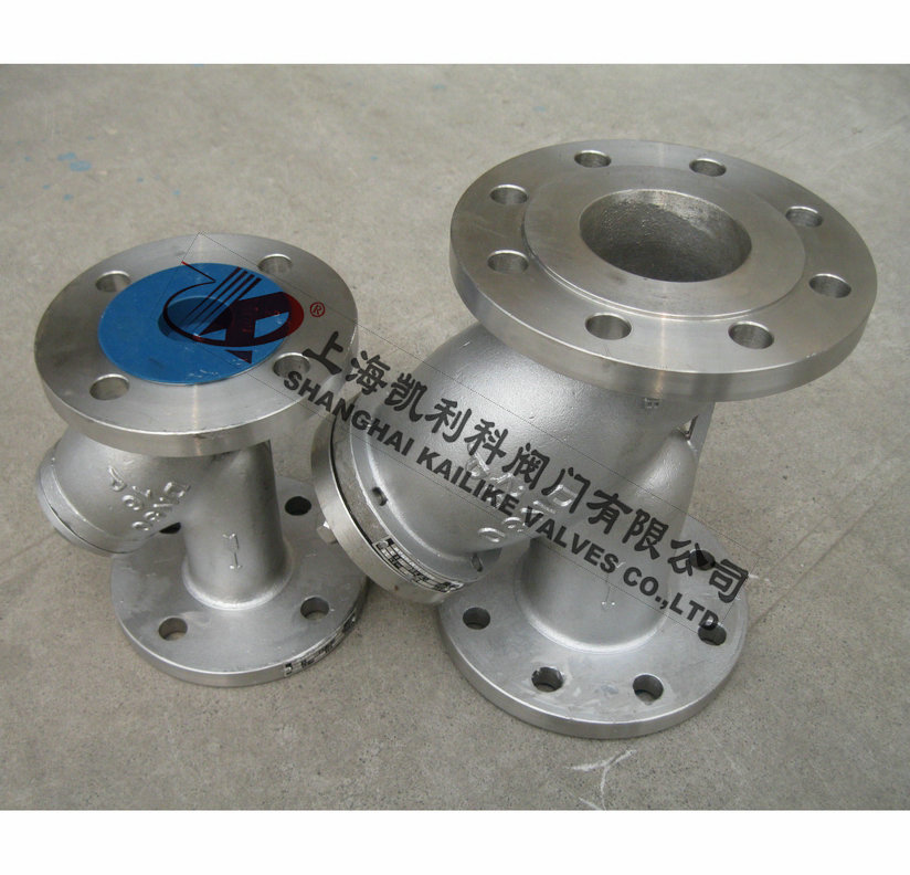 GL41H不鏽鋼(gang)灋(fa)蘭過(guo)濾器(qi)