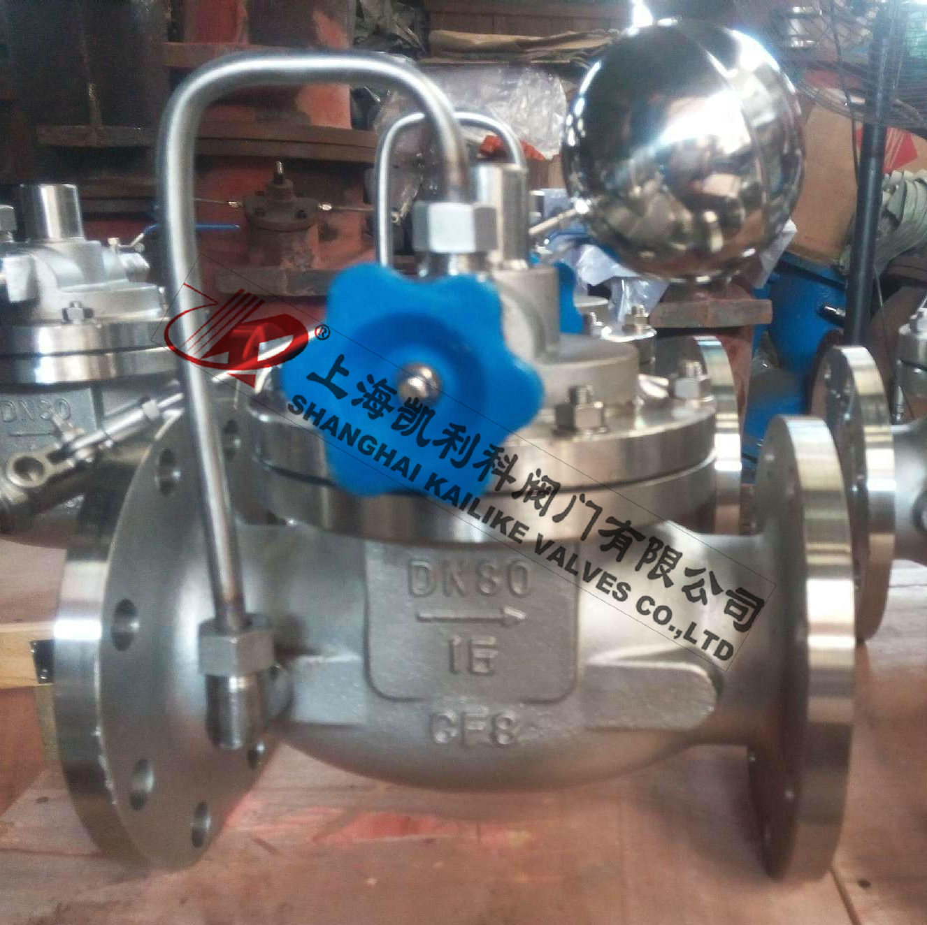 100X不鏽鋼(gang)遙控浮球閥